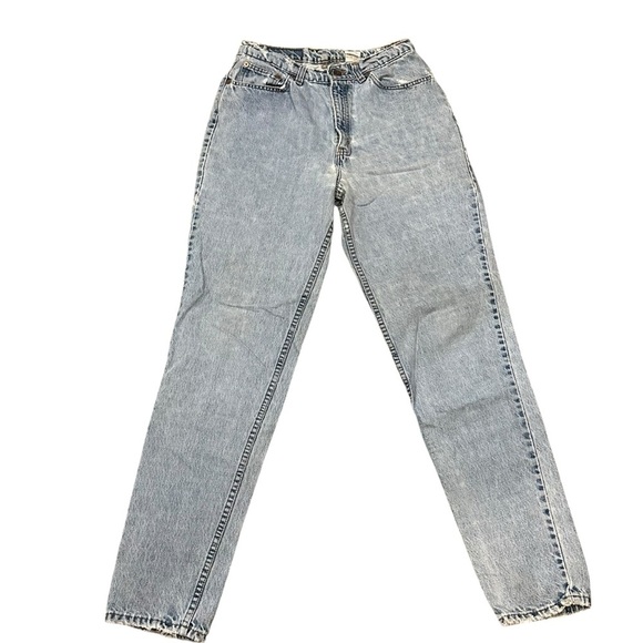 Levi's | Light Blue Denim Jeans Worn Holy Butt Rip Jeans 11L (tag size) modern 9 - Picture 3 of 10